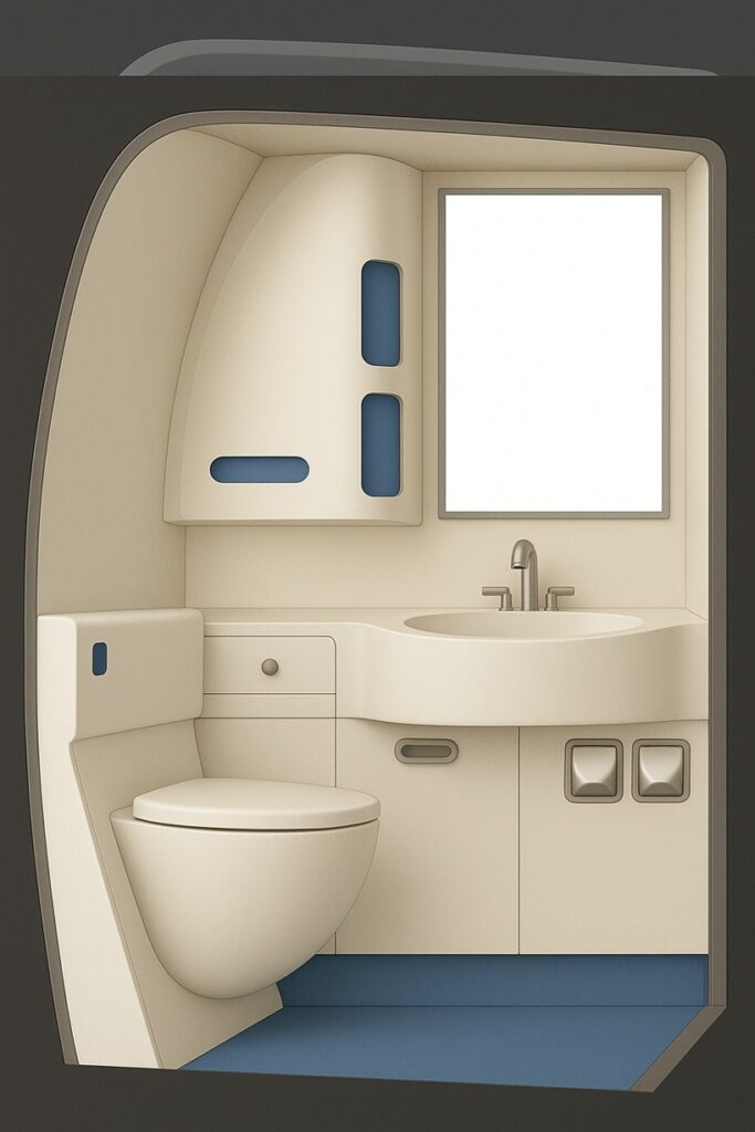 Fontana airline lavatory touchless faucet certification concept panel